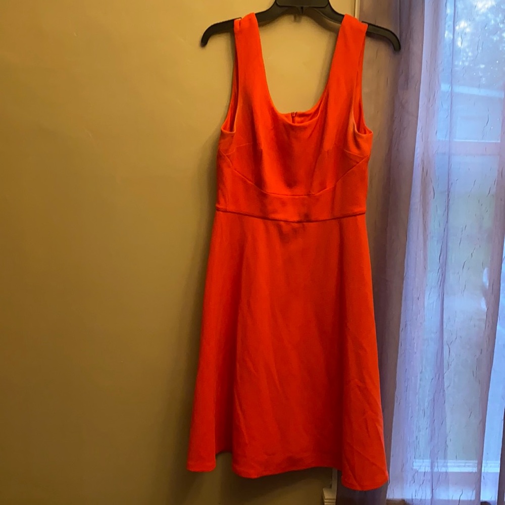 Salmon colored JM collection dress size 14